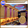 no toxic gas great visual impact decorative mdf decor panel rubber 3d interior rubber wall covering panel